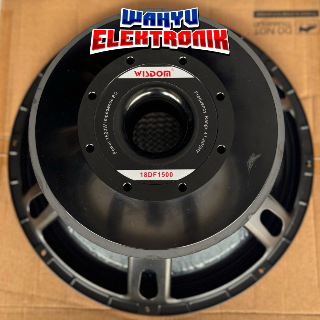 Speaker Wisdom 18 DF1500 // Speaker Wisdom 18inch Original // Speaker Wisdom