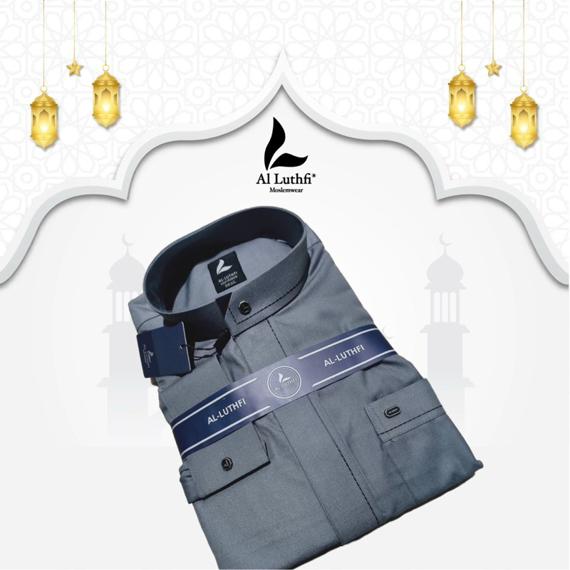 Gamis/Jubah Al Luthfi/ Original Al-Luthfi Syar'i PREMIUM / Export Saudi
