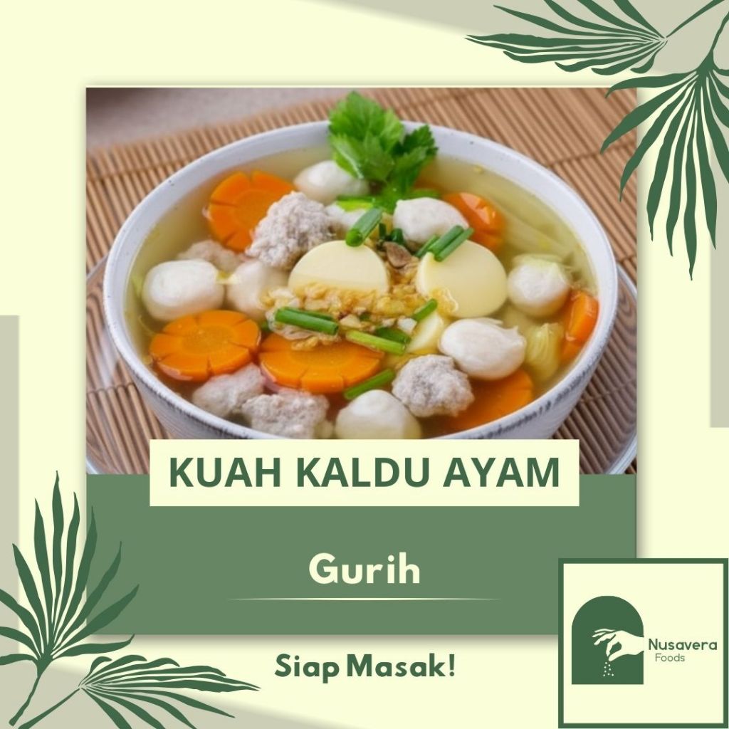 Kuah Kaldu Ayam Kampung/Jantan/Negeri | Sop Sup Ayam | Gurih Lezat Premium Asli