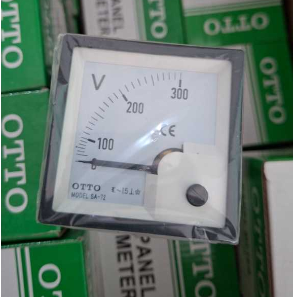 OTTO Panel Meter/Voltage Meter (Volt meter) SA - 72 AC - 300V