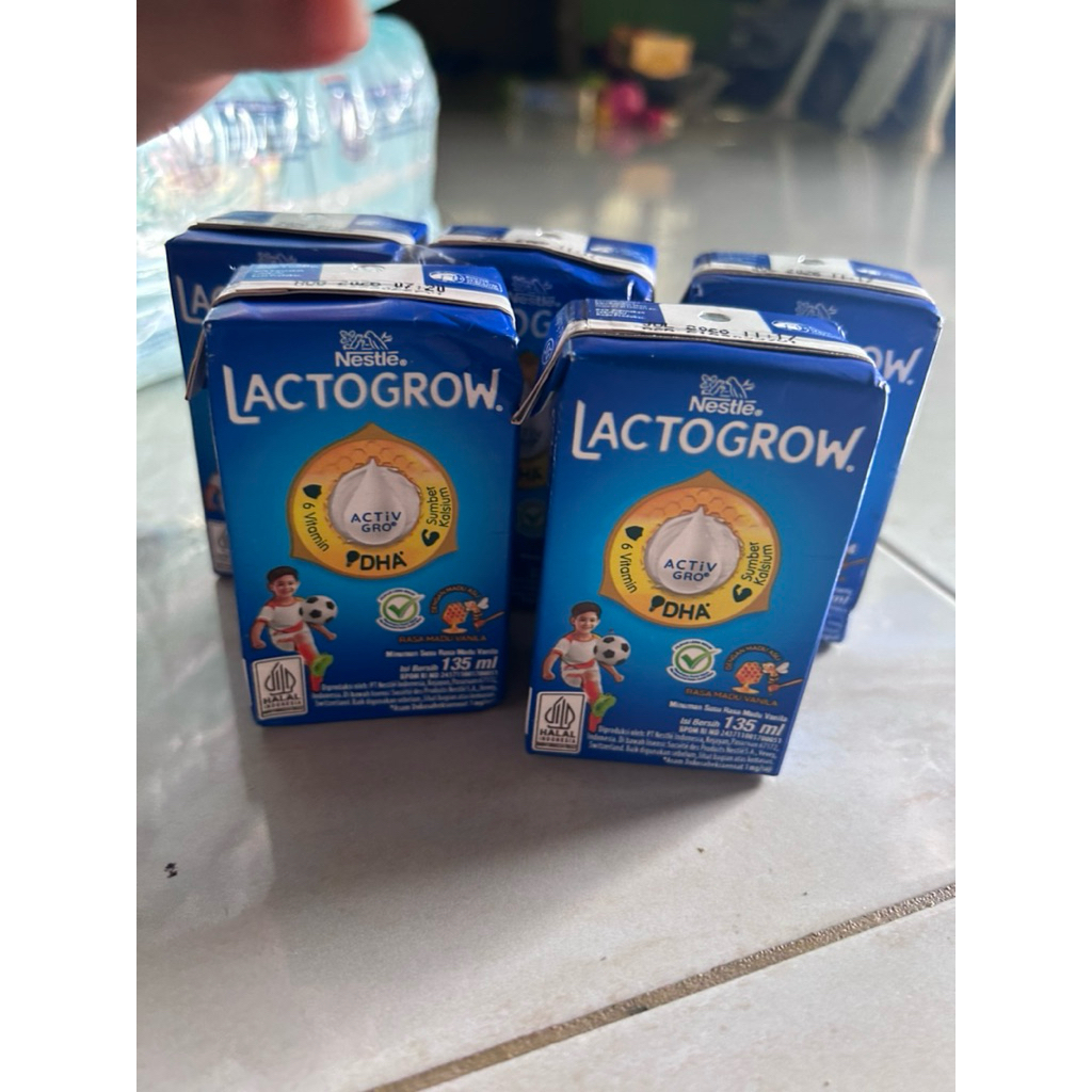 lactogrow 1+ cair (susu kotak)