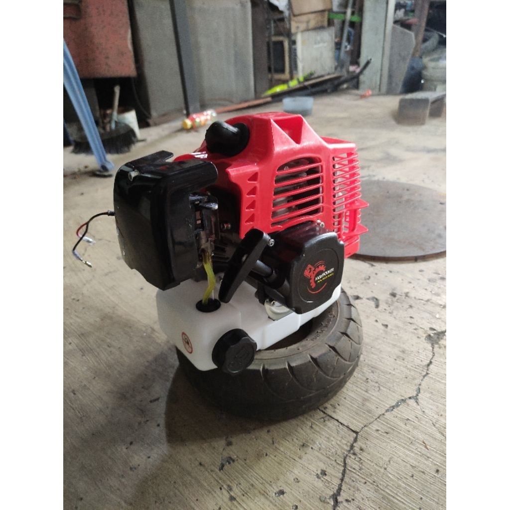 Engine Bor tanah / skuter bermesin / Goped 52cc