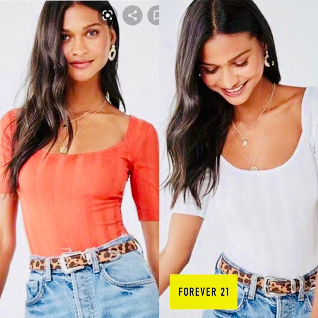 NEW BODYSUIT FOREVER 21 ATASAN KAOS