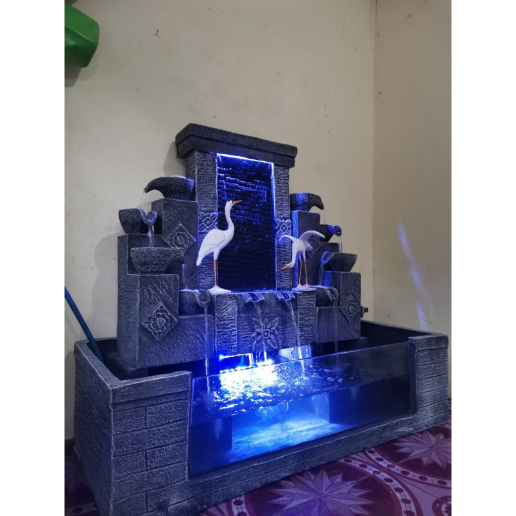 Air mancur minimalis portable // kolam ikan portable