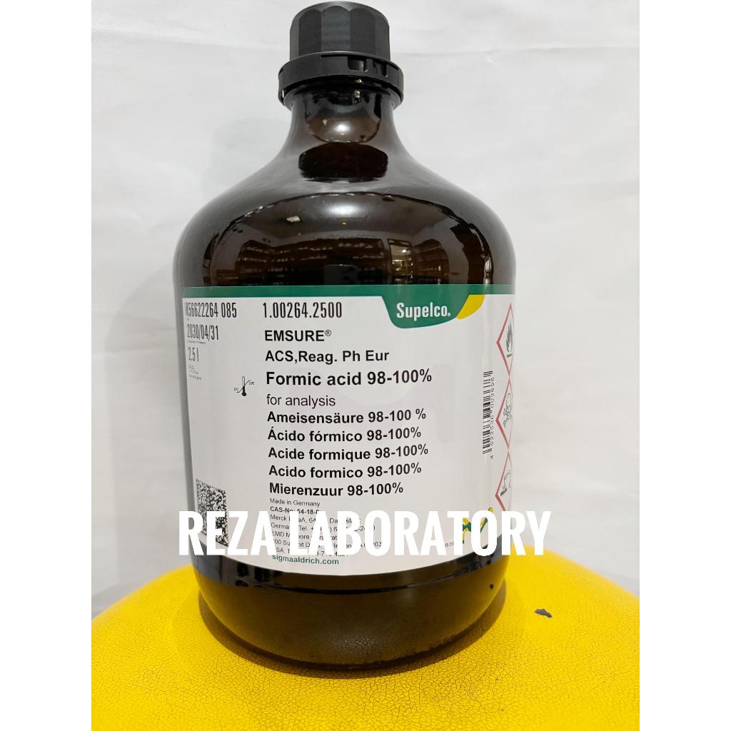 FORMIC ACID / ASAM FORMAT / HCOOH MERCK 100264 2,5L ORIGINAL