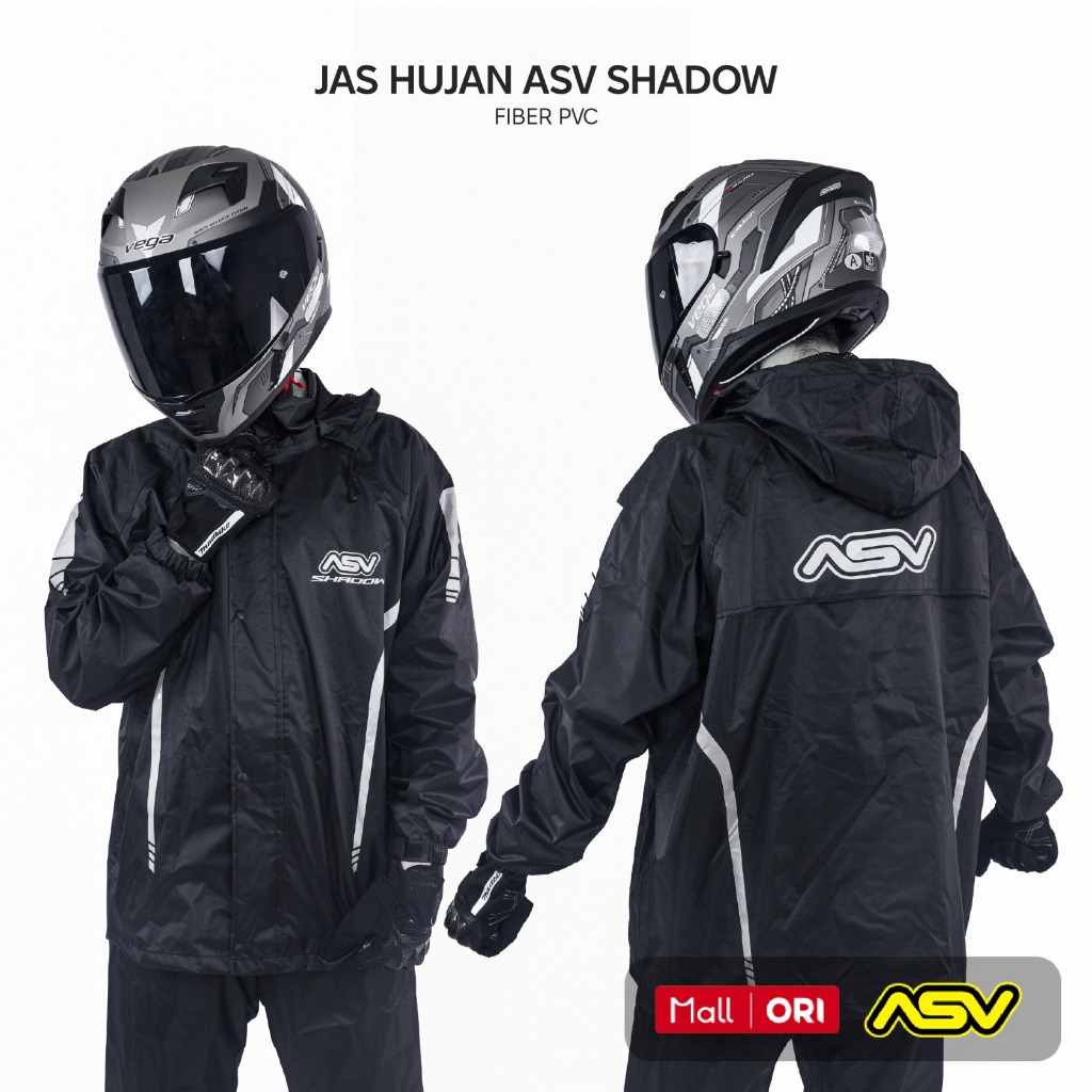 Jas Hujan ASV Shadow Fiber PVC