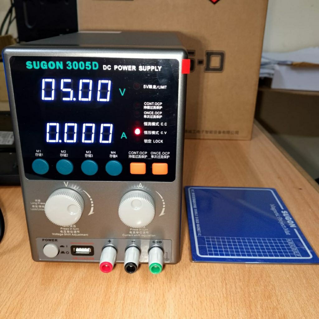 DC Power Supply Digital SUGON 3005D New Version 30V 5A Adjustable
