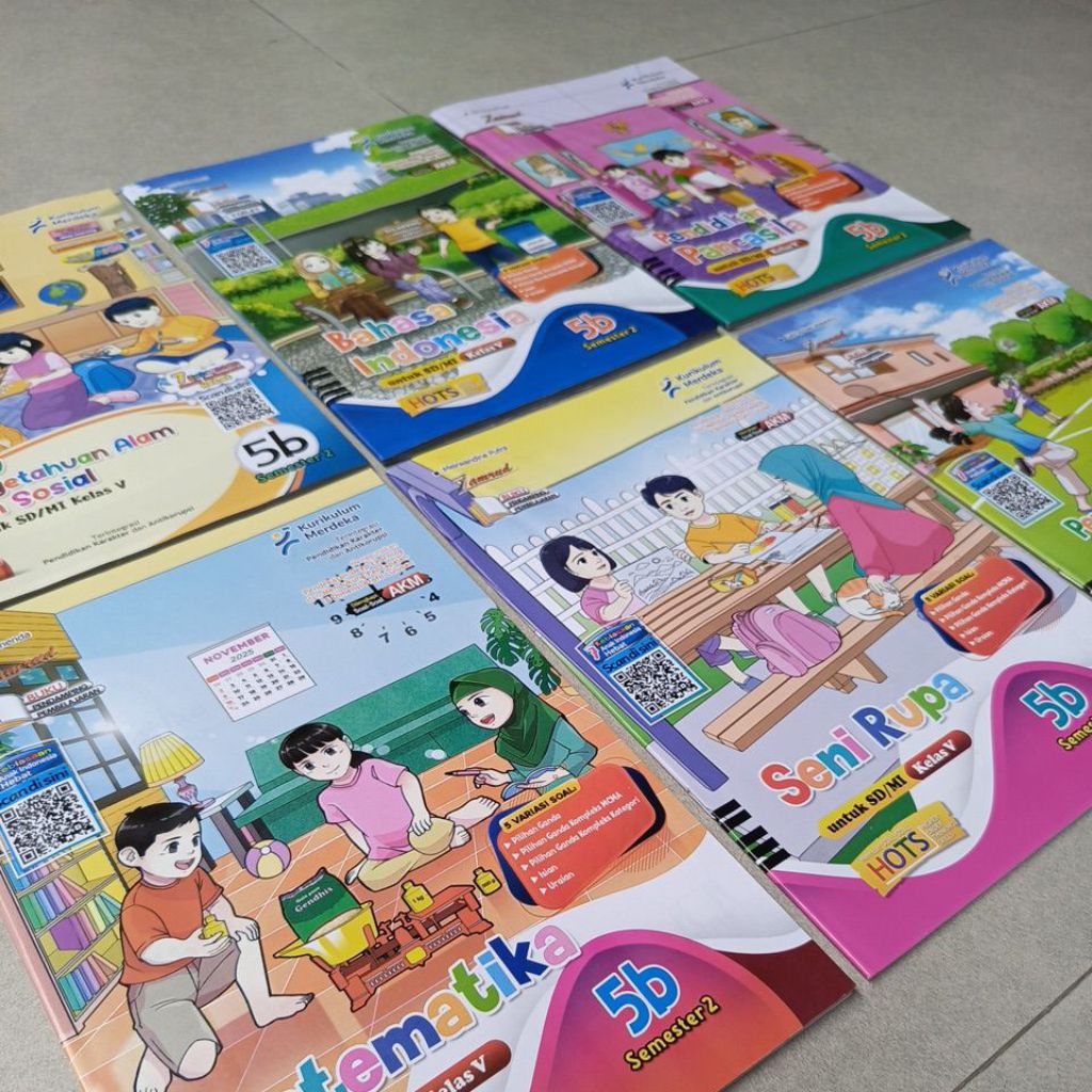 LKS Zamrud SD Kelas 5. kurikulum merdeka. Putra Nugraha. Terbaru