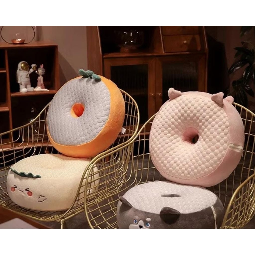 Alas duduk kursi bantal donat bantal sofa karakter