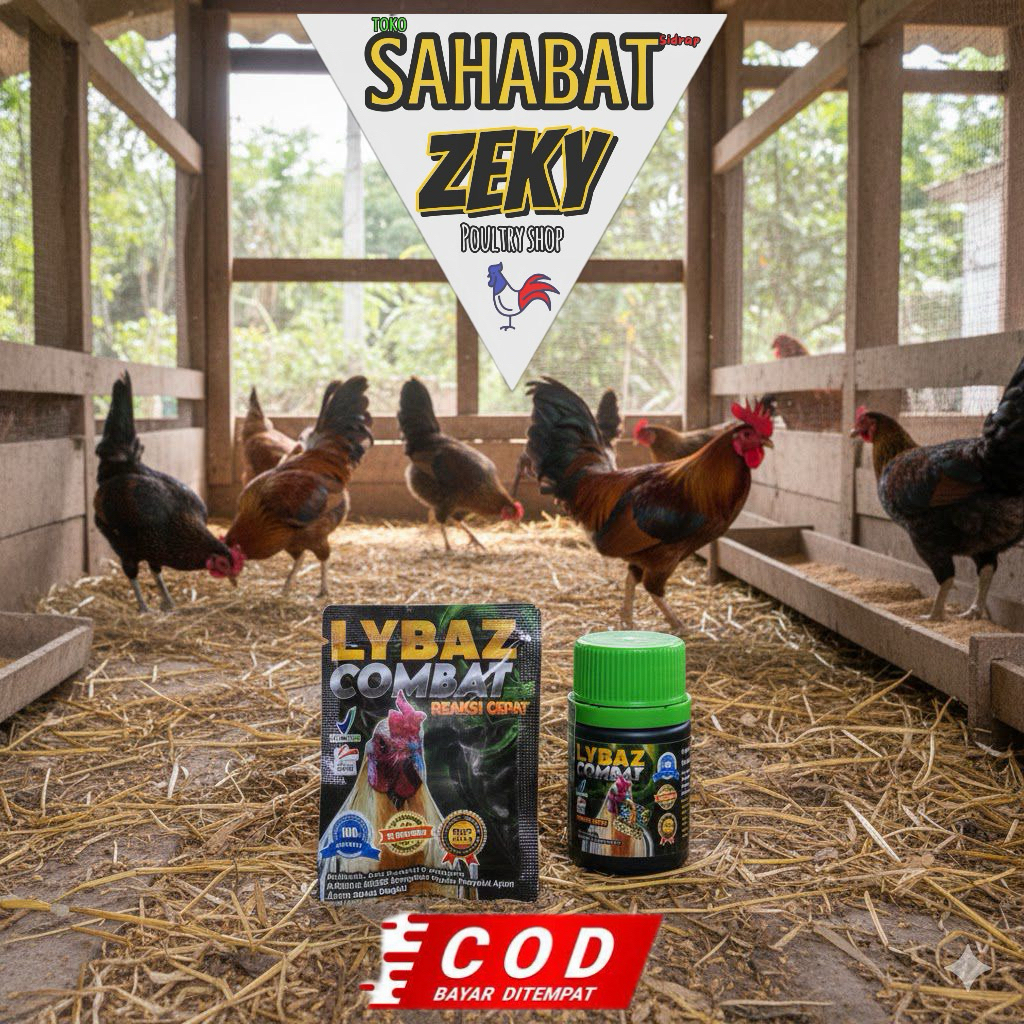 Lybaz Combat Botol isi 15 butir