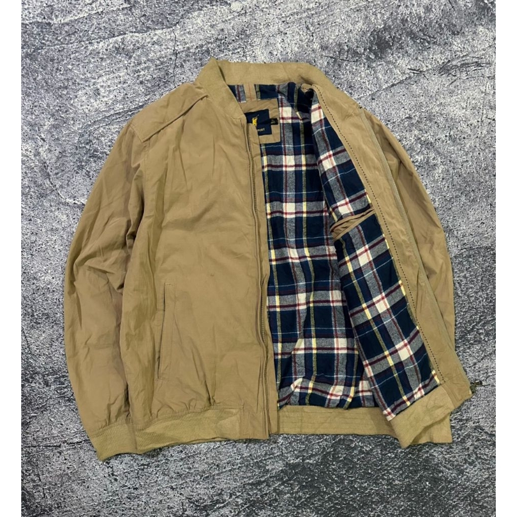 jaket bomber polo sport
