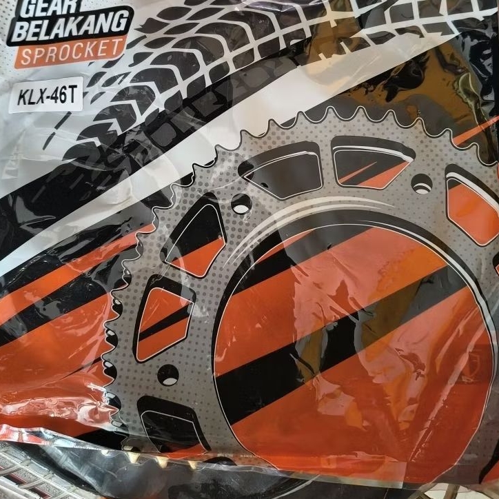 Gear belakang KLX D-Tracker 150