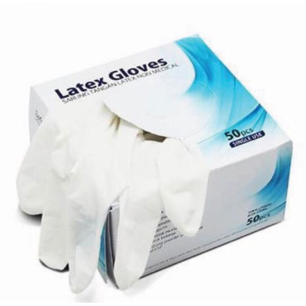 Sarung Tangan Latex Safeglove Handscoon Gloves Safeglove Sarung Tangan Safeglove Latex