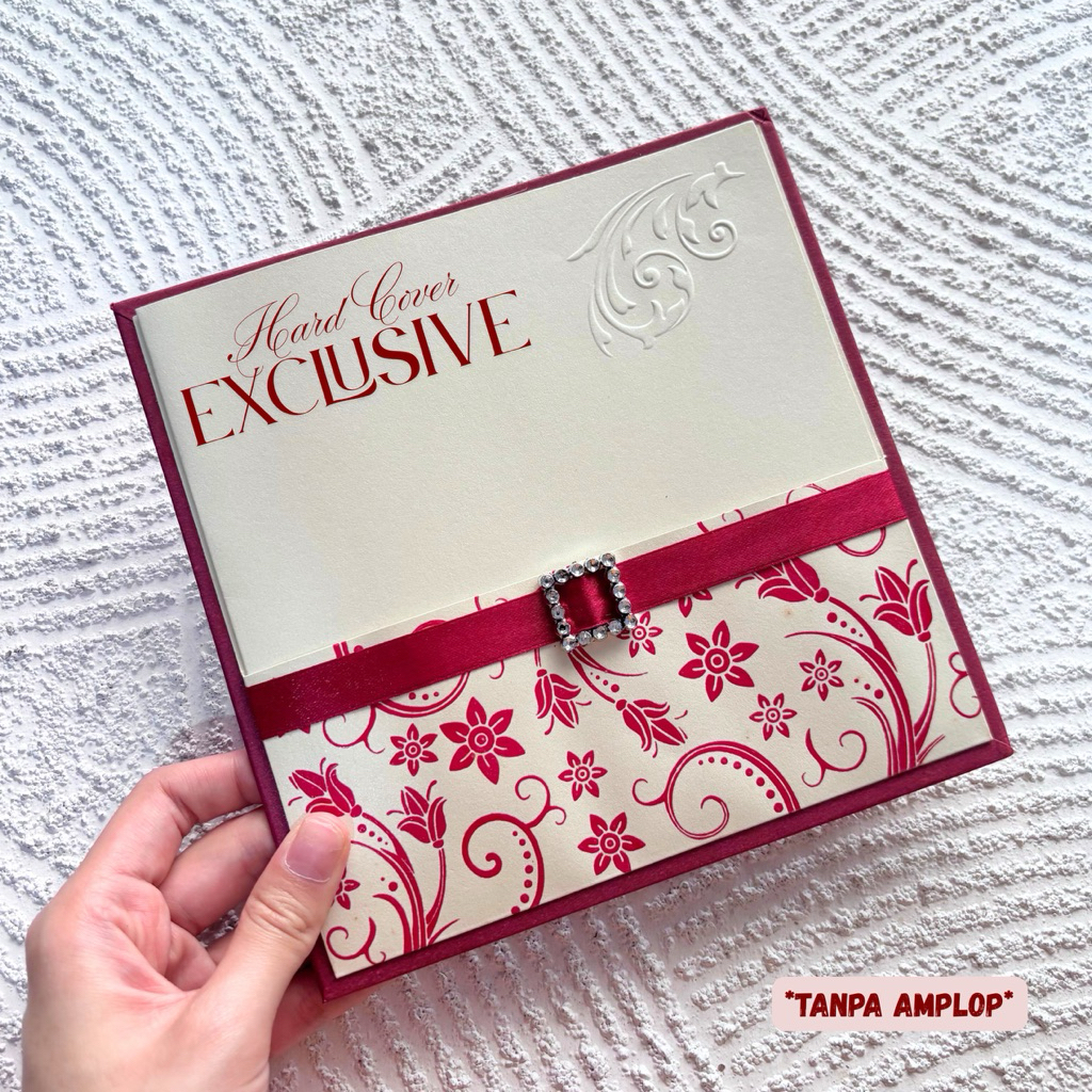 HARD COVER blangko undangan - blanko kosongan siap cetak