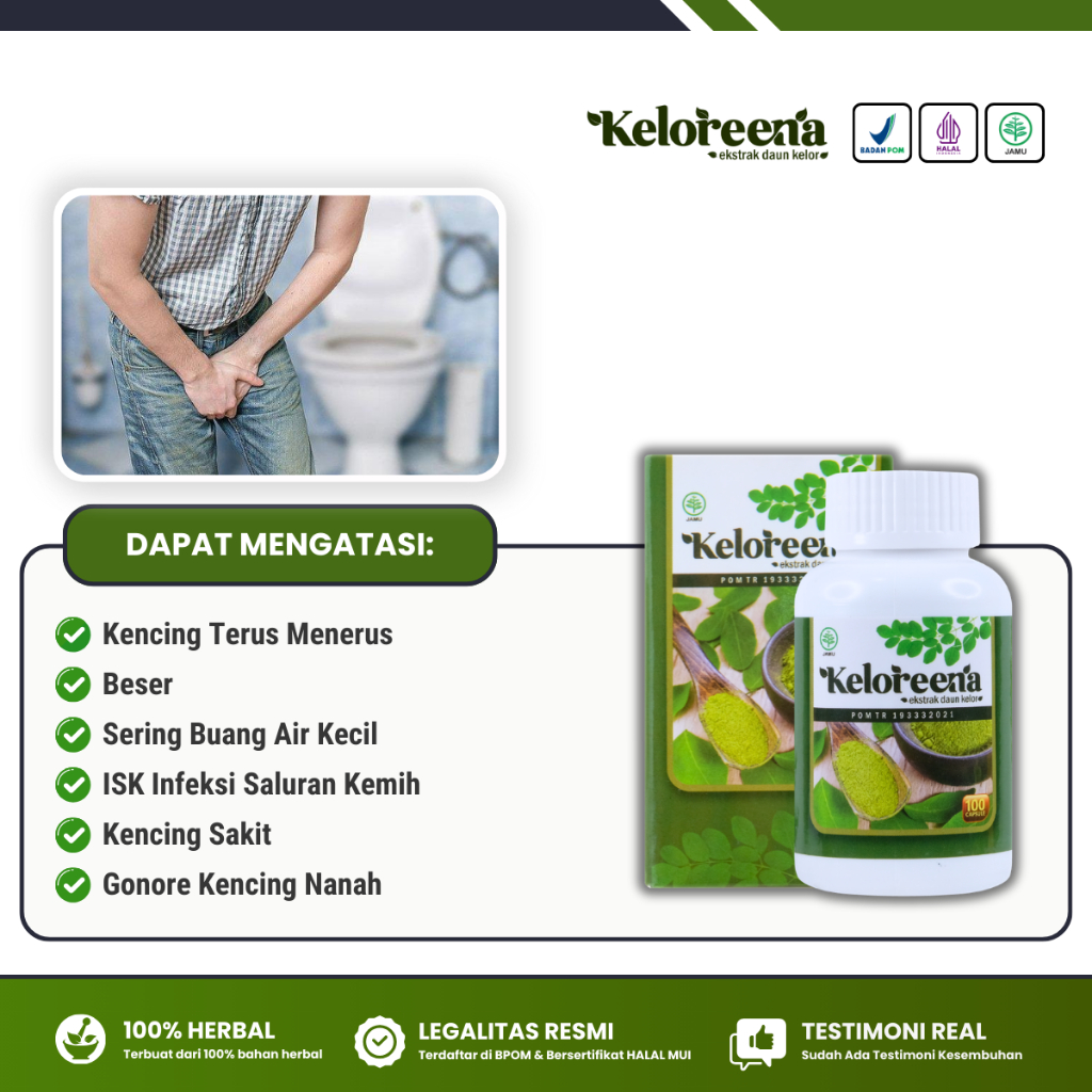 Obat Kencing Terus Menerus Anyang Anyangan Beser Sering Buang Air Kecil Infeksi Saluran Keloreena