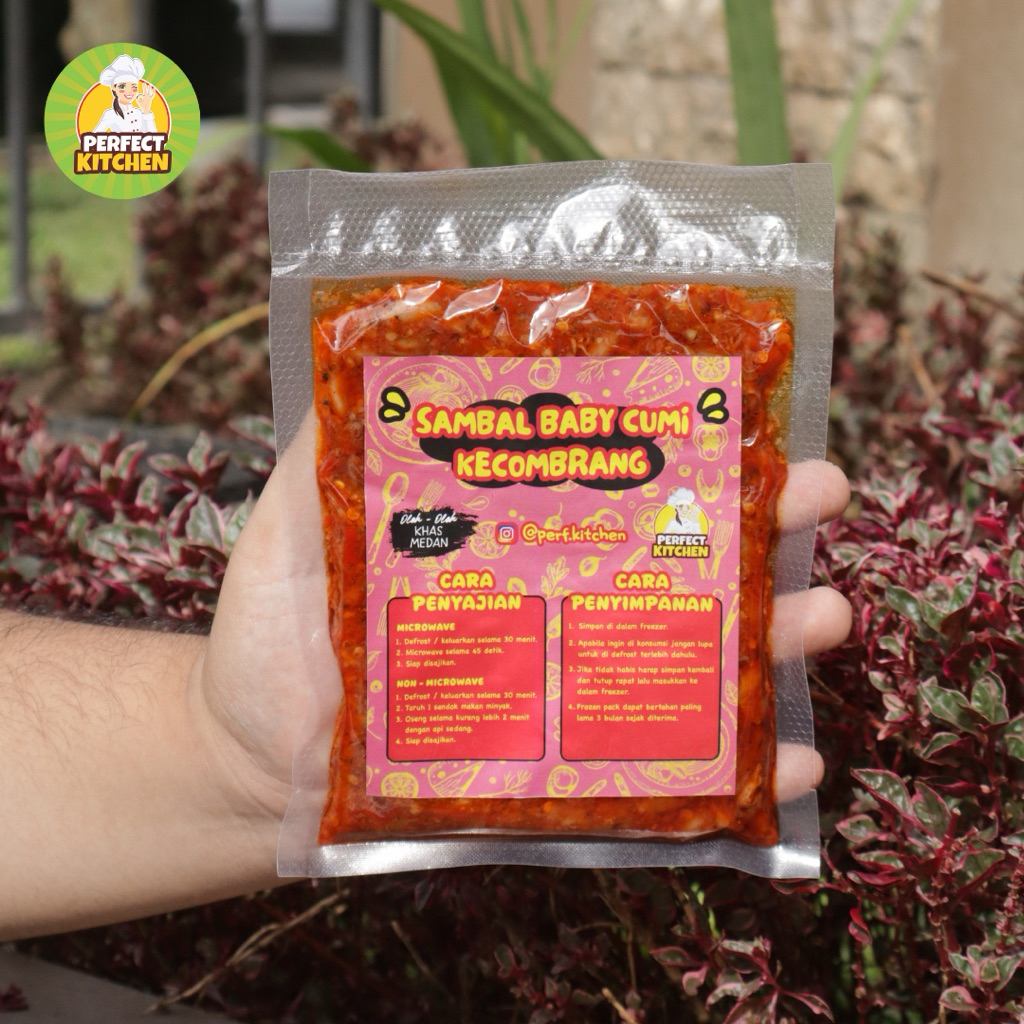 Sambal Frozen Baby Cumi Kecombrang (250g)