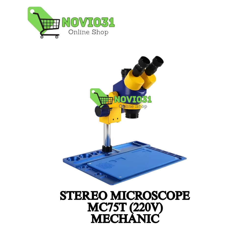 Novi031 _ Stereo Microscope Mechanic Mc75t (220v)