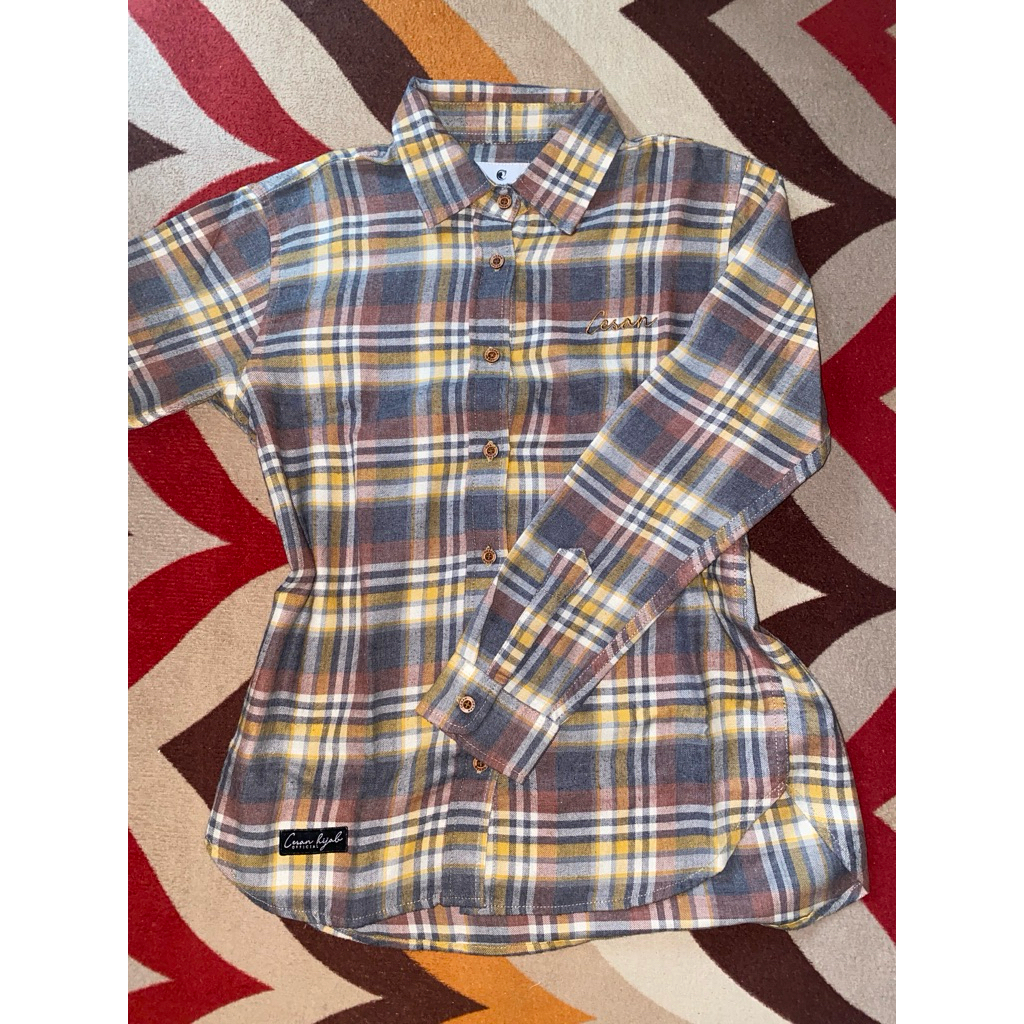 Kemeja cesan hijab ori