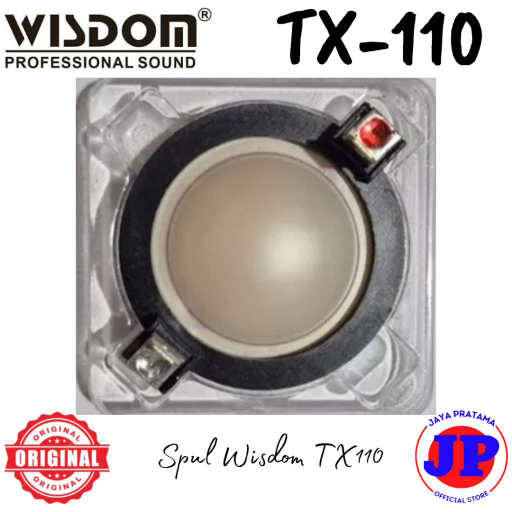 Spull Wisdom TX110 Spool Tweter Original Wisdom TX-110