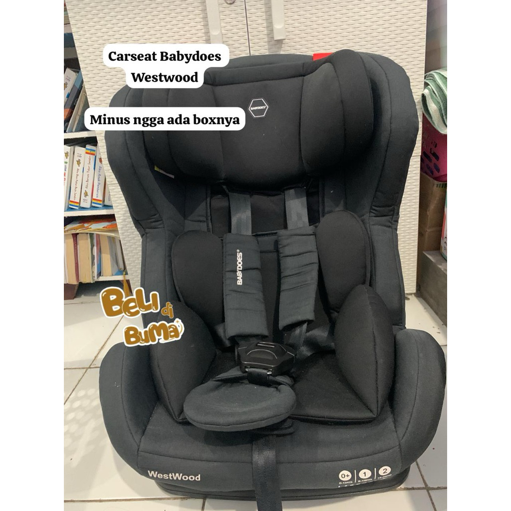 Preloved Prelove Carseat Babydoes Westwood