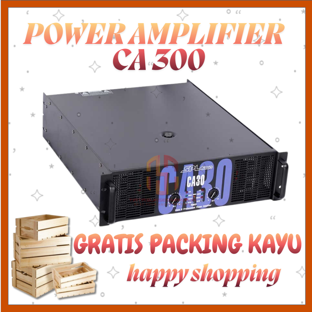 SPL Audio Power Amplifier 2 Channel CA 80