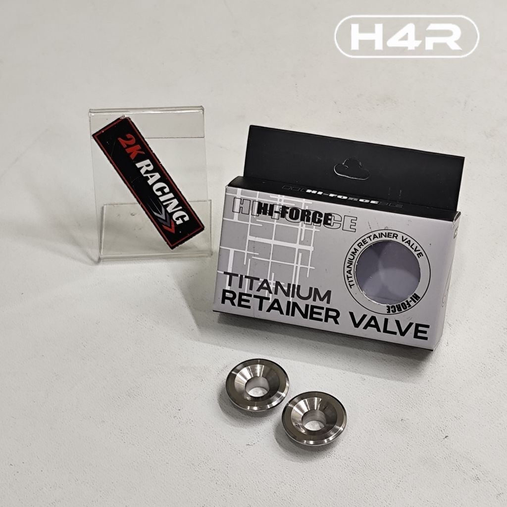 Retainer H4R Rentener Klep Titanium Batang 5mm Universal Mio Smile Sporty Beat Scoopy Mx King Satria