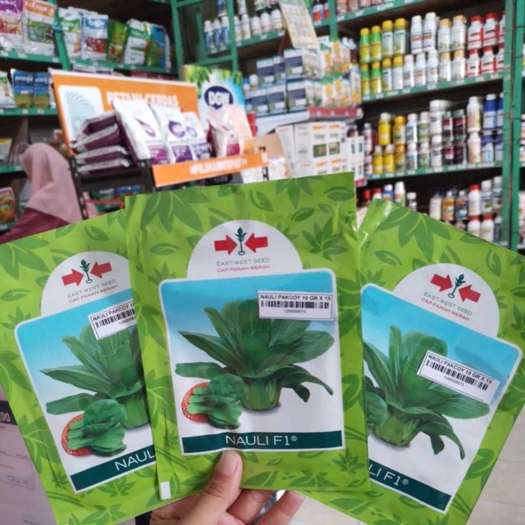 Bibit Pakcoy Nauli F1 Cap Panah Merah
