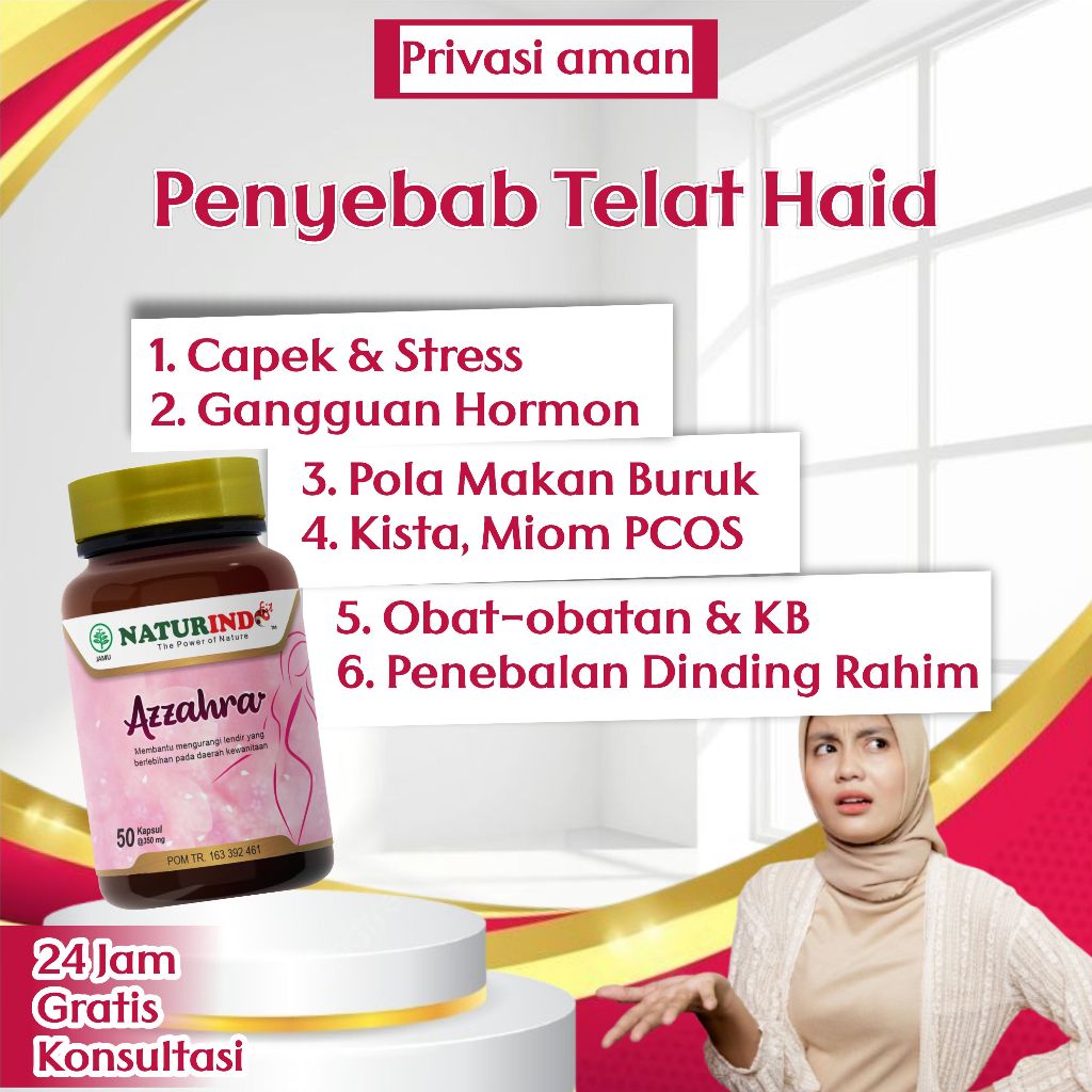 Obat Telat Haid Telat Datang Bulan Pelancar Haid Telat 1 2 3 4 5 Bulan Pelancar Menstruasi Gangguan 