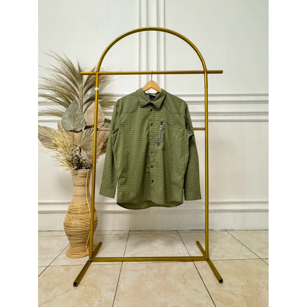 kemeja outdoor salomon M original