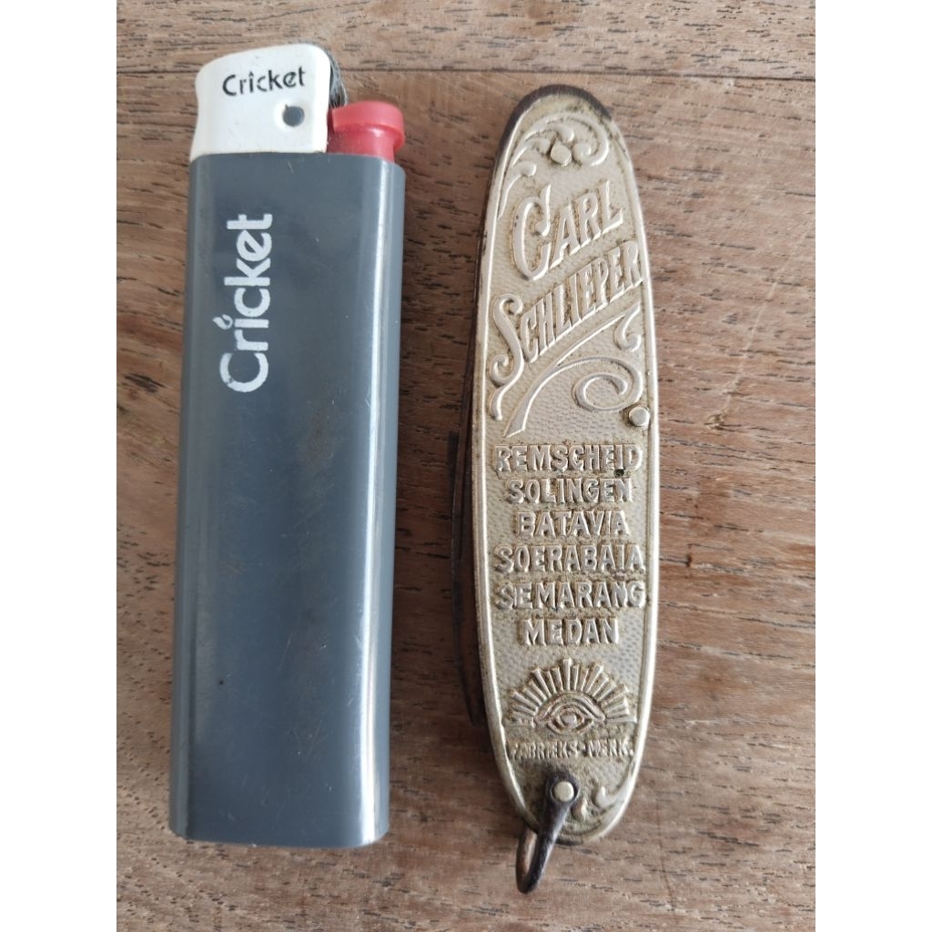 Carl Schlieper Pisau Lipat Antik