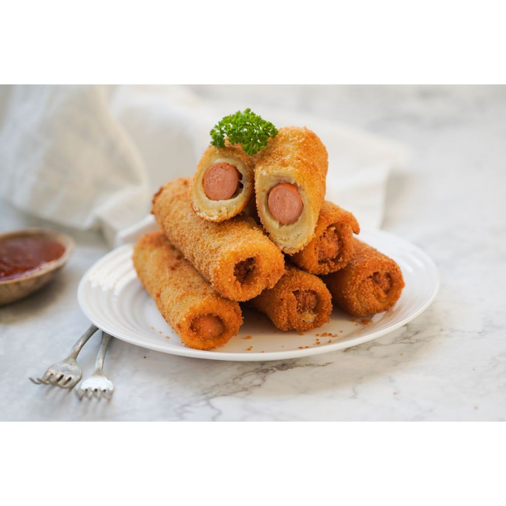 Roti Goreng sosis Frozen isi 4
