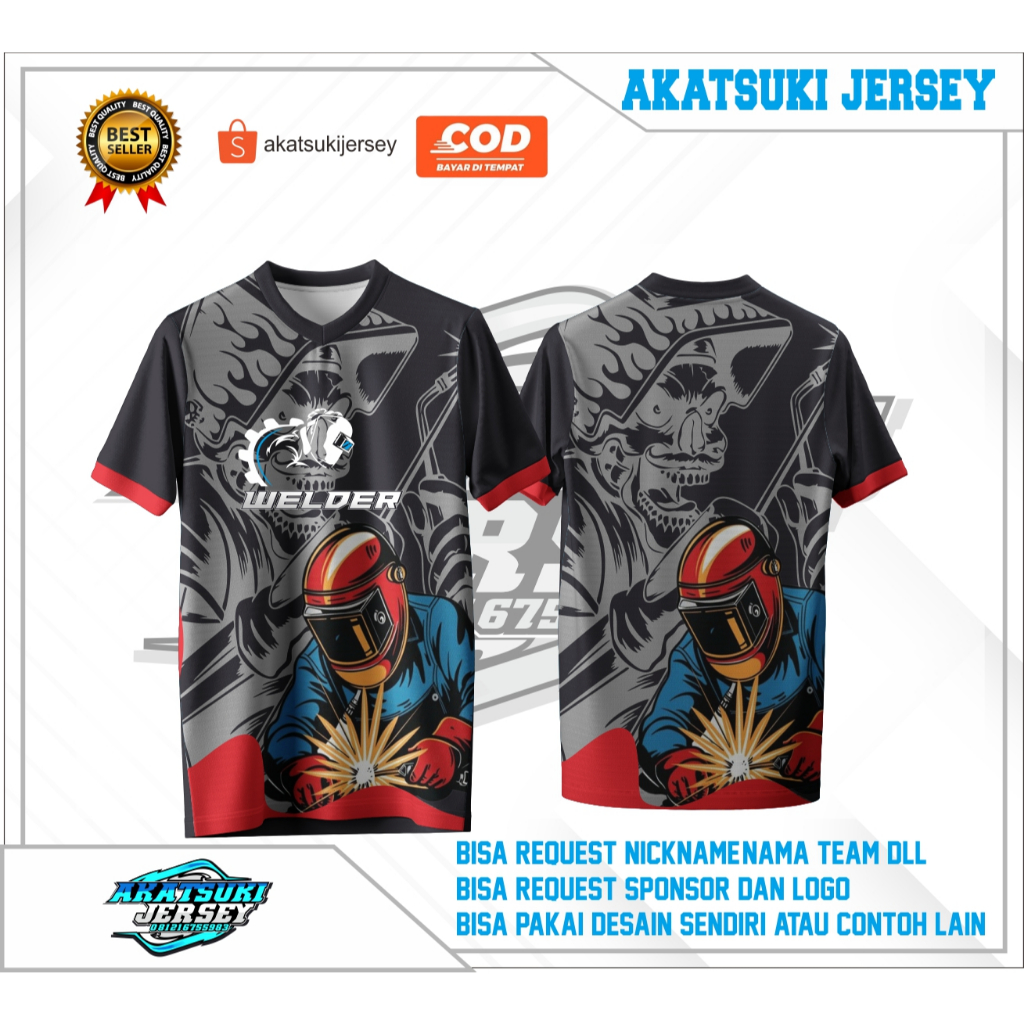 JERSEY WELDER TUKANG LAS CUSTOM