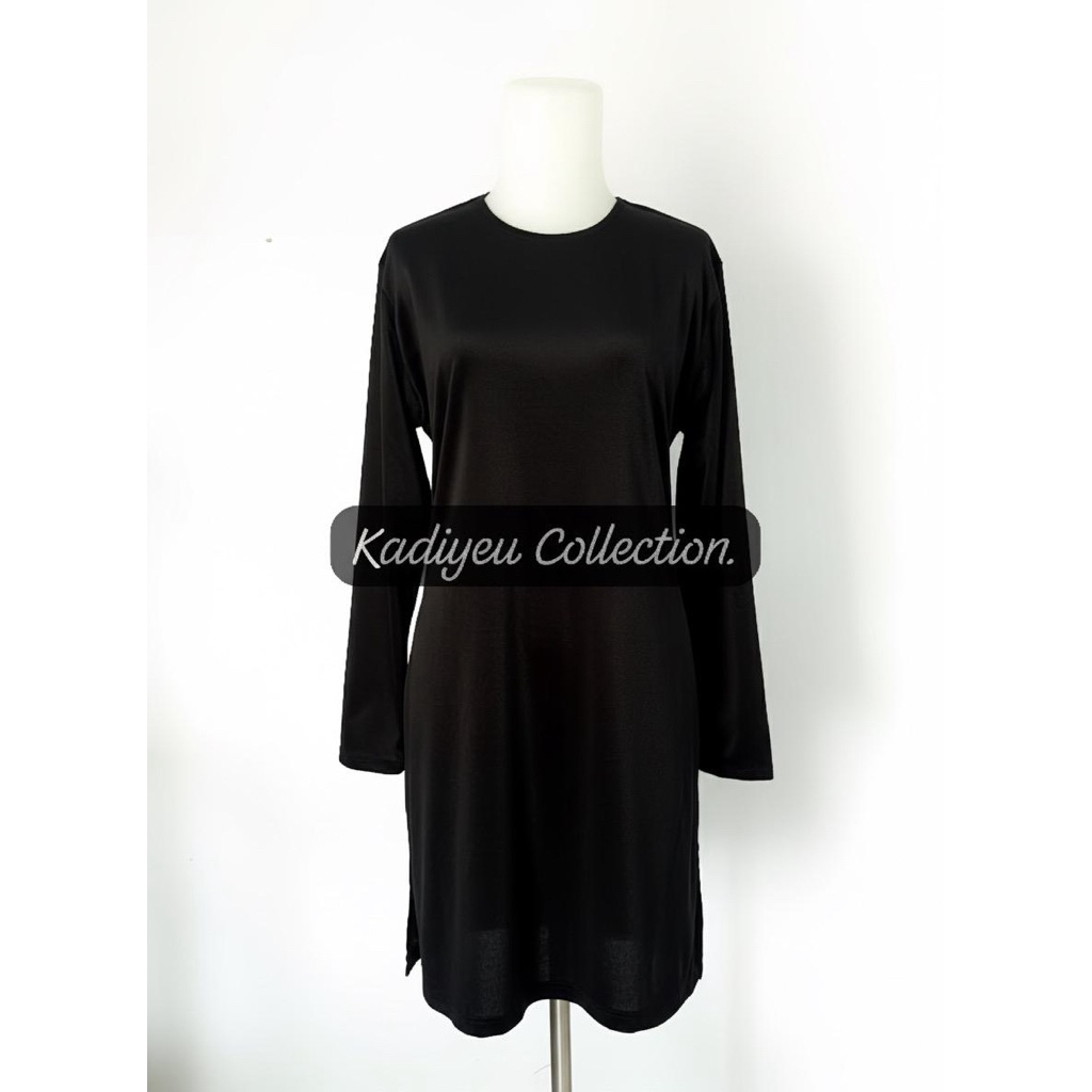 BAJU KURUNG BLUDRU POLOS / DRESS POLOS / BAJU BLUDRU