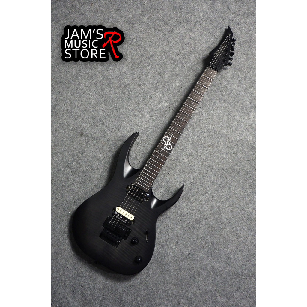 Gitar electrik solar aged black matte A1.6FRB LTD second like new
