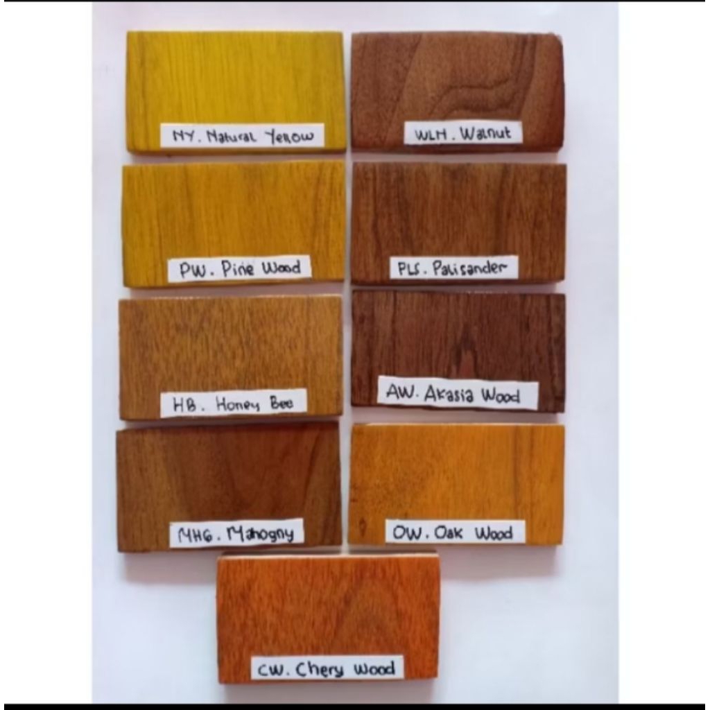 CAT KAYU POLITUR | WOODSTAIN COLOUR | WATERBASED
