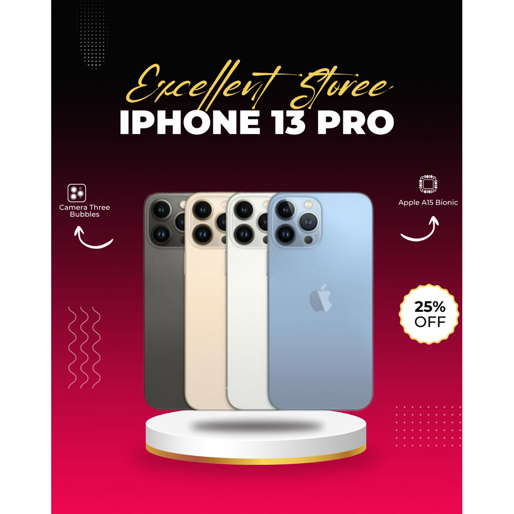 IPHONE 13 PRO 128GB SECOND INTER ORIGINAL LIKE NEW