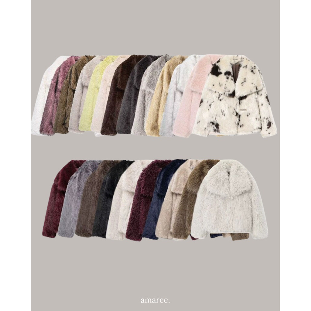 Delia Faux Fur Jacket / JACKET WANITA PREMIUM / JAKET BULU MUSIM DINGIN WANITA / JAKET BULU WINTER P