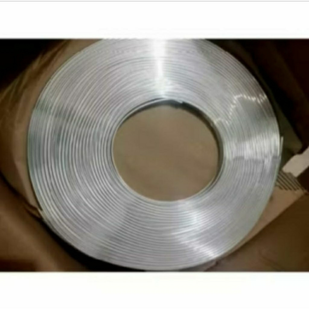 SILVER  LIST PVC EDGING MIRRORRING LIST CERMIN LIST SERBAGUNA ( 12 MM )