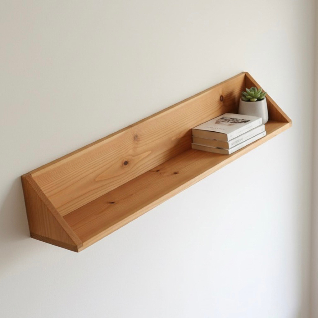 Custom Ambalan Kayu Jati Tebal 2 cm