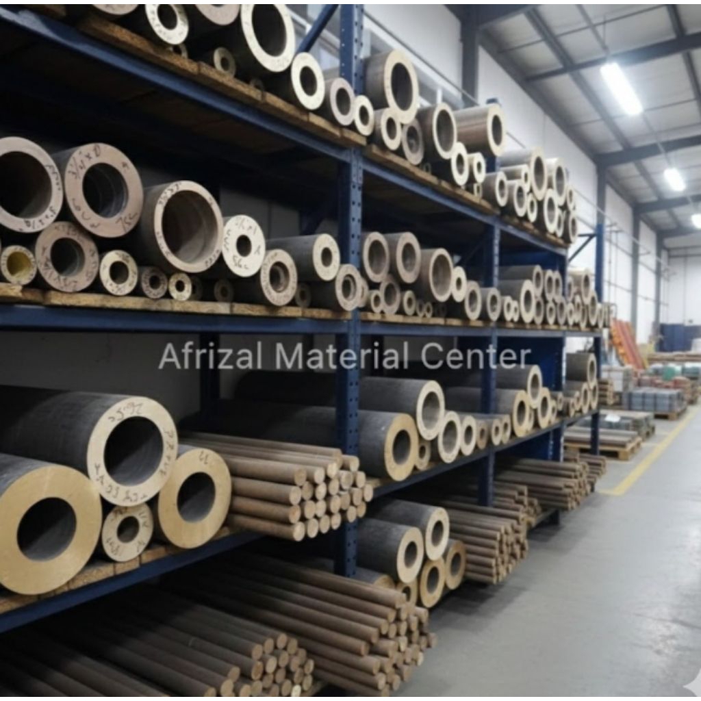 Hollow bronze OD 27mm ID 17mm x 100mm