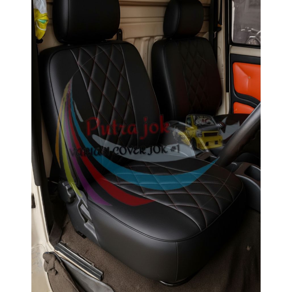 sarung jok apv mega carry pick up variasi wajik