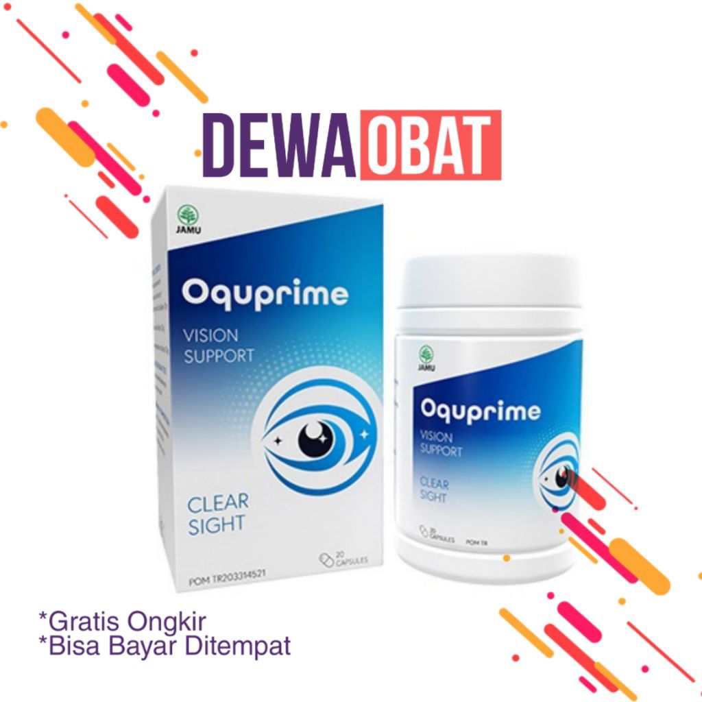 OQUPRIME ASLI 100% ORIGINAL SUPLEMEN KESEHATAN MATA