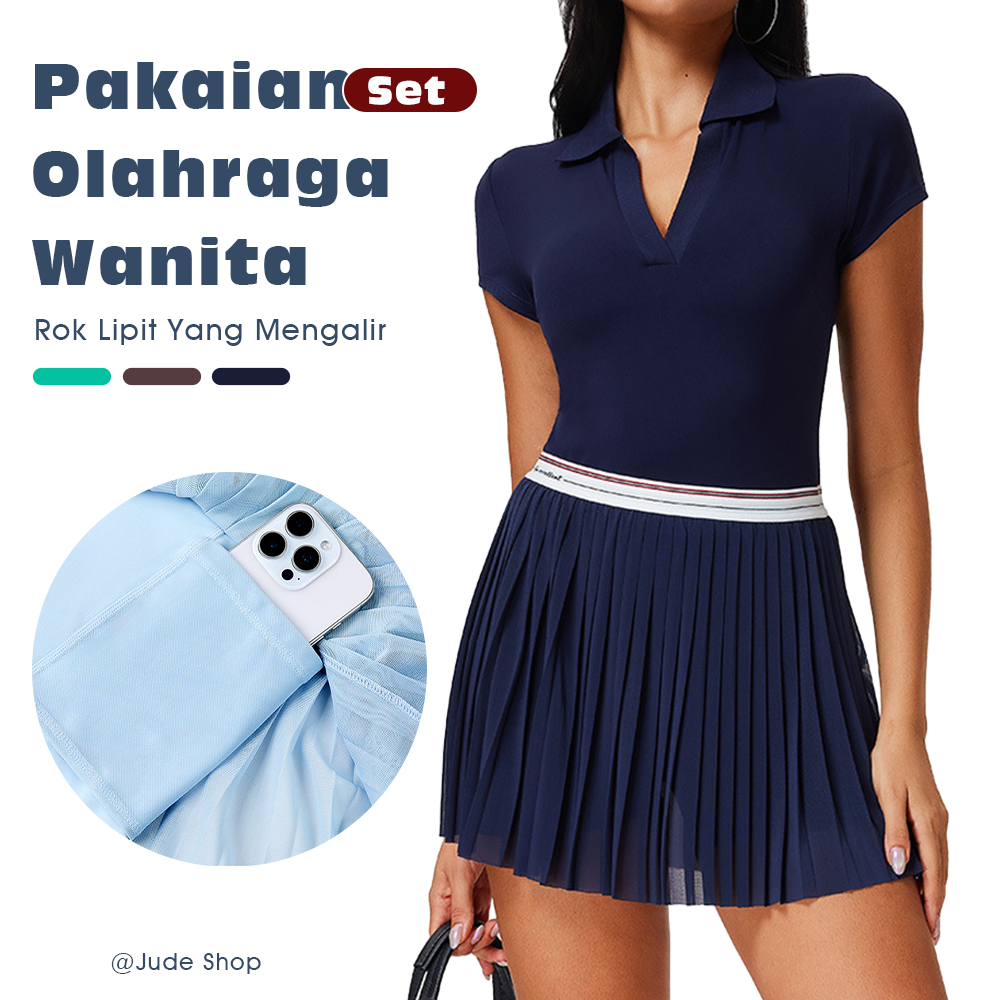 [COD]Set Baju Sport Wanita Premium Quick Dry Stylish/Set Olahraga Wanita/Pakaian Olahraga Wanita