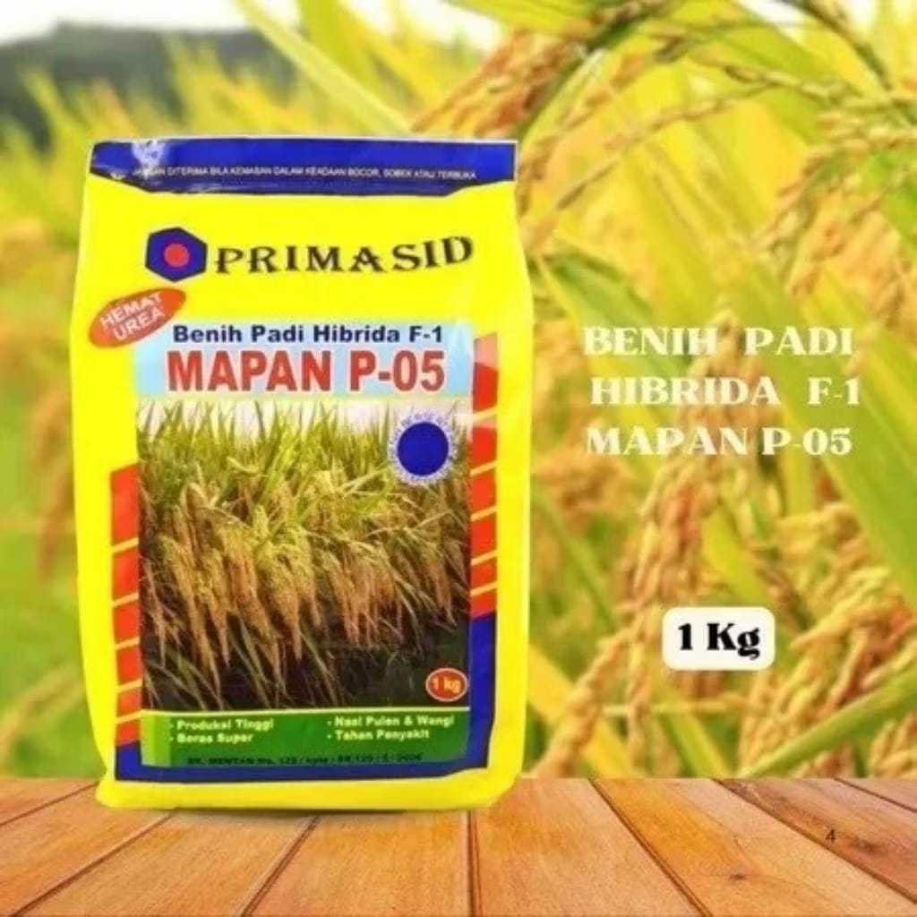 Benih Padi Hibrida Mapan 05 Tegak 1 Kg