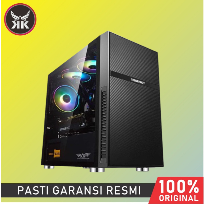 CASING PC ARMAGGEDDON TESSARAXX CORE 2 BLACK