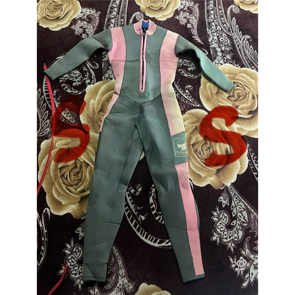 wetsuit tebal 3 mm fullbody