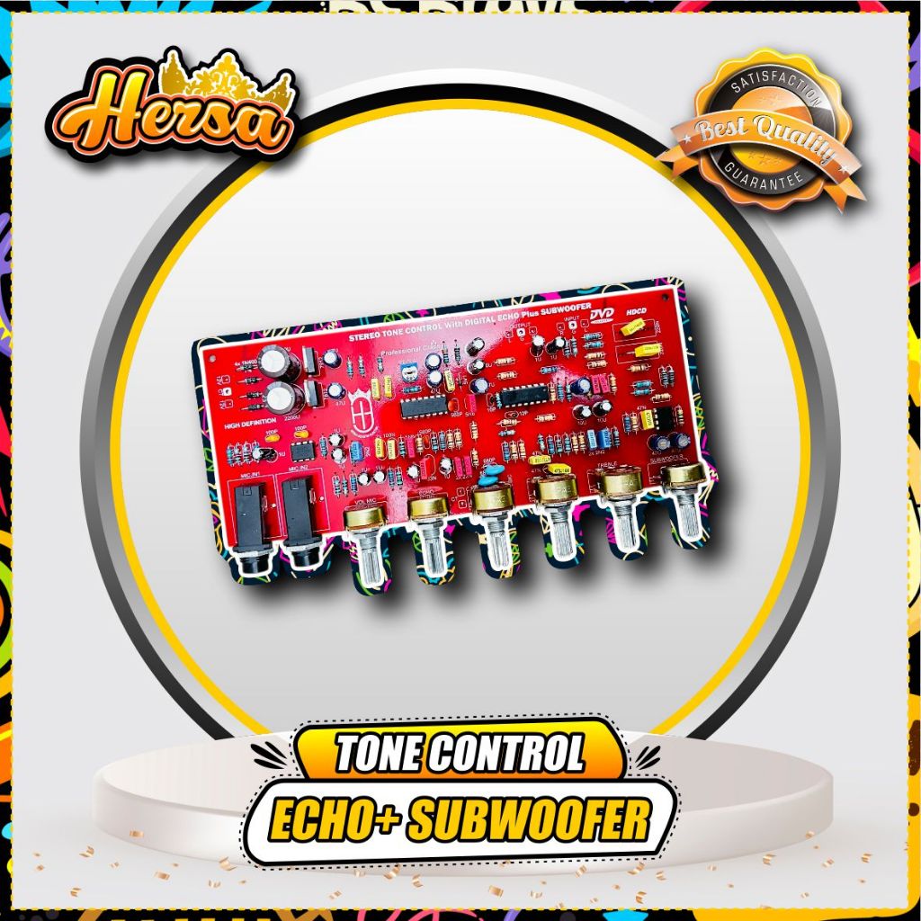 tone control stereo echo plus psu
