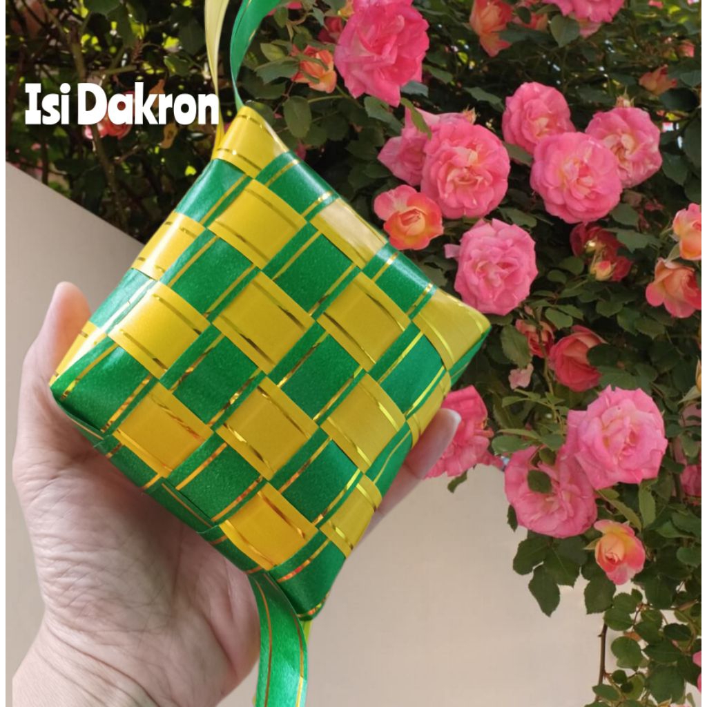 KETUPAT PITA JEPANG JUMBO / KETUPAT JUMBO / KETUPAT DEKORASI / KETUPAT HAMPERS