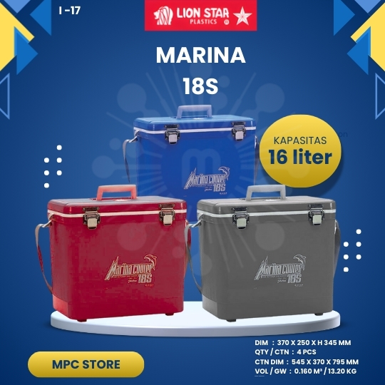 marina 18s lionstar lion star cooler box coolerbox