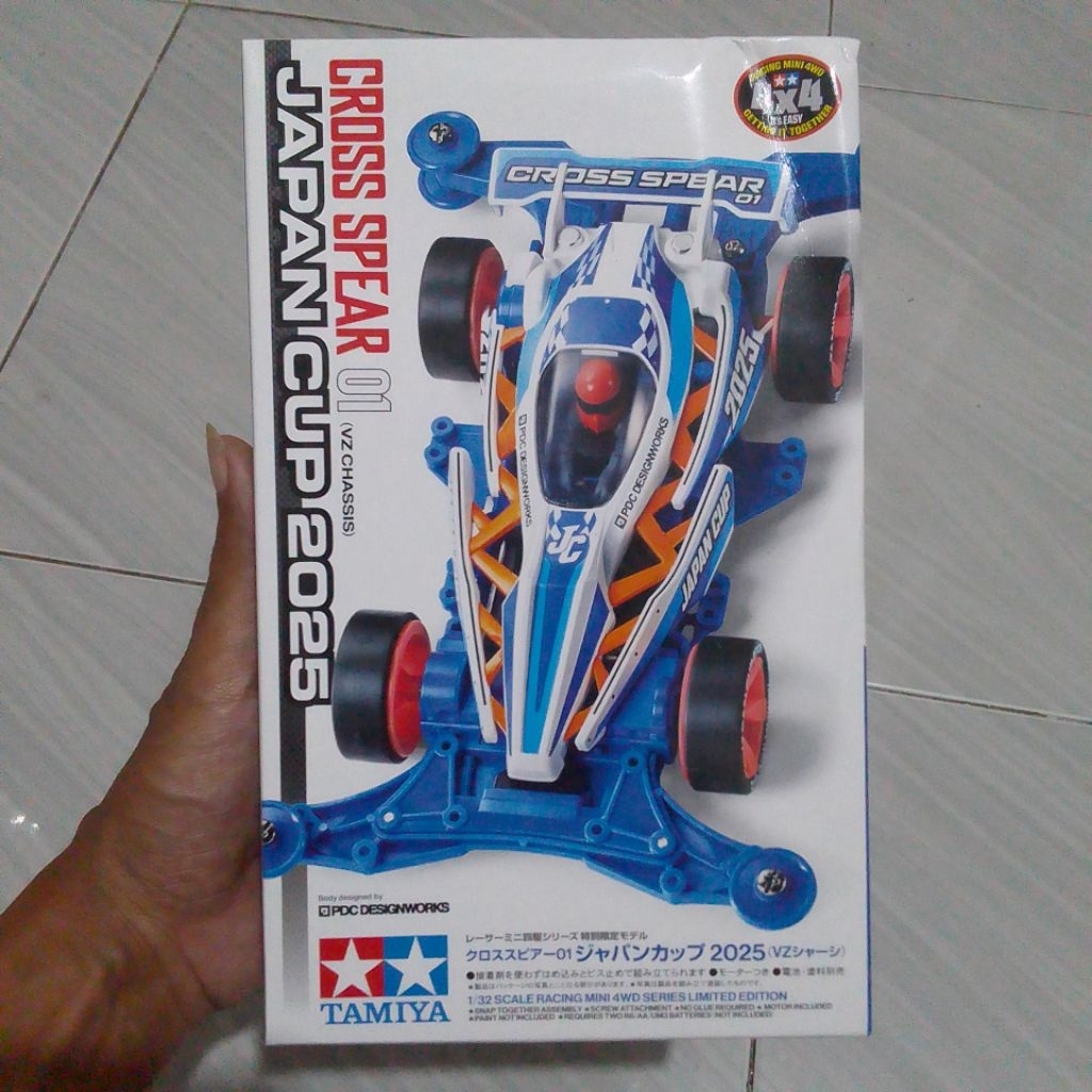 KIT CROSS SPEAR JAPAN CUP 2025 TAMIYA ORIGINAL